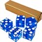 Toy Time 19MM A Grade Serialized Set Of Casino Dice-Blue 632128FXC - alternate 1